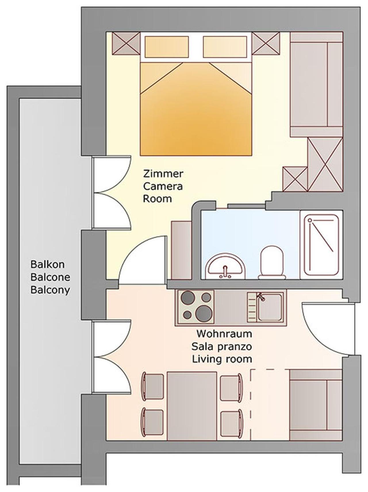 Sonnleitn Apartman Laion Szoba fotó
